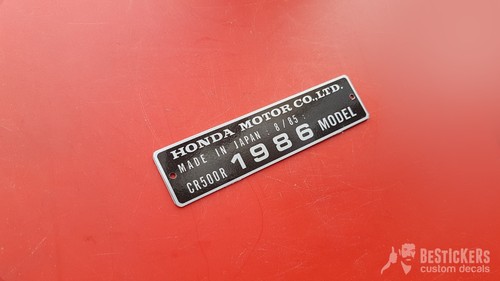 Honda cr500 500 1986 - 500, 86